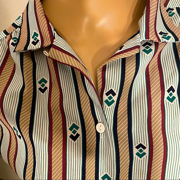 VINTAGE 70s ACT III BUTTON DOWN SHIRT - Picture 9 of 16
